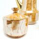 Roman set: jug, sugar bowl and milk jug, mid-century modern, porcelain, Chodzież, Poland, 1970s