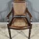Hairdresser's armchair in solid beech, Louis-Philippe style - Early 20th century