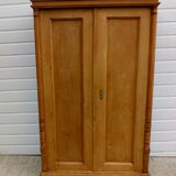 English pine cabinet