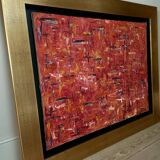 Peinture à l'huile abstraite par Ruspoli 2003