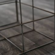 Table basse en acier, années 1970