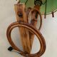 Applique en rotin vintage