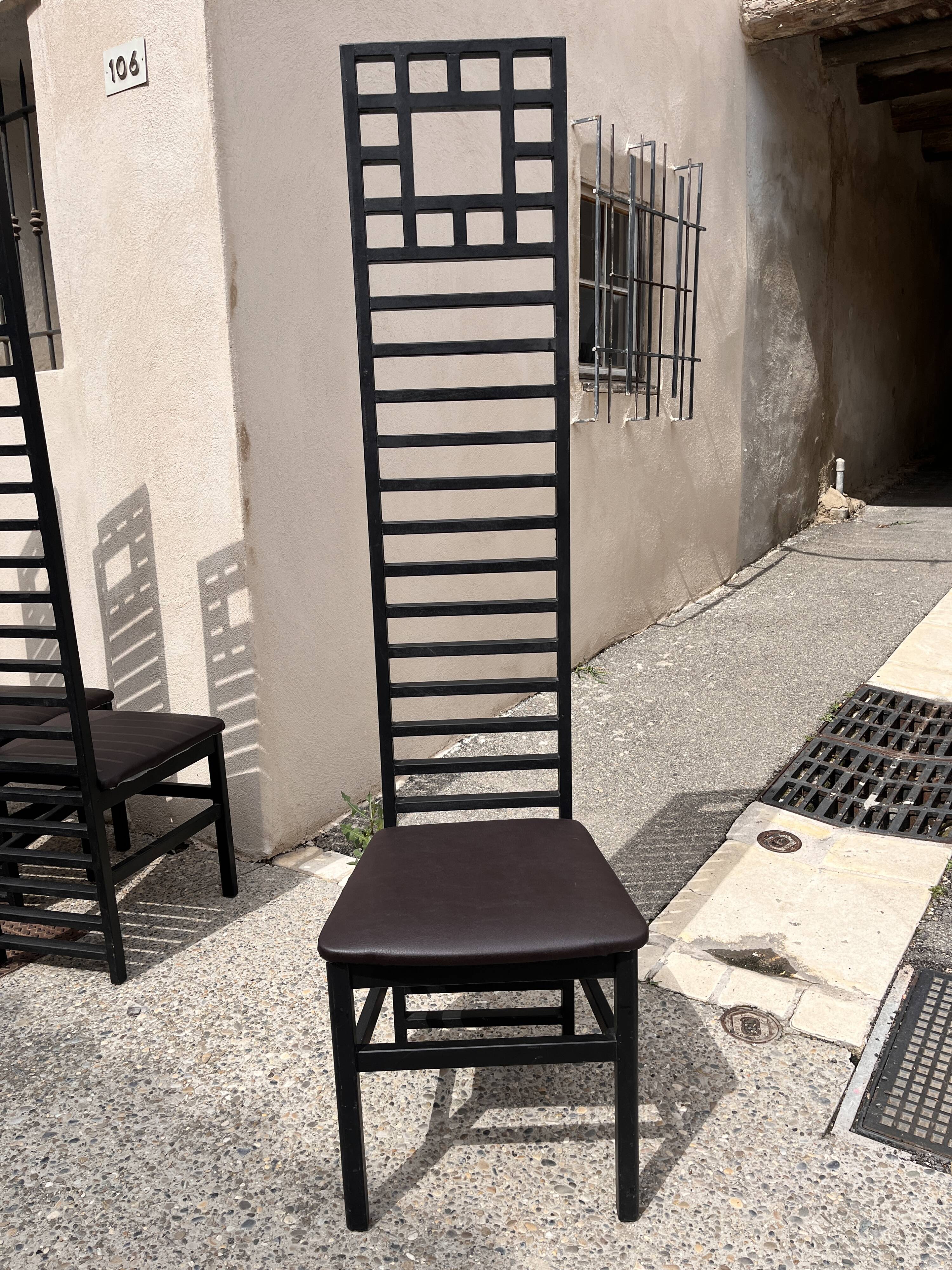 4 designer chairs from the 70s/80s.