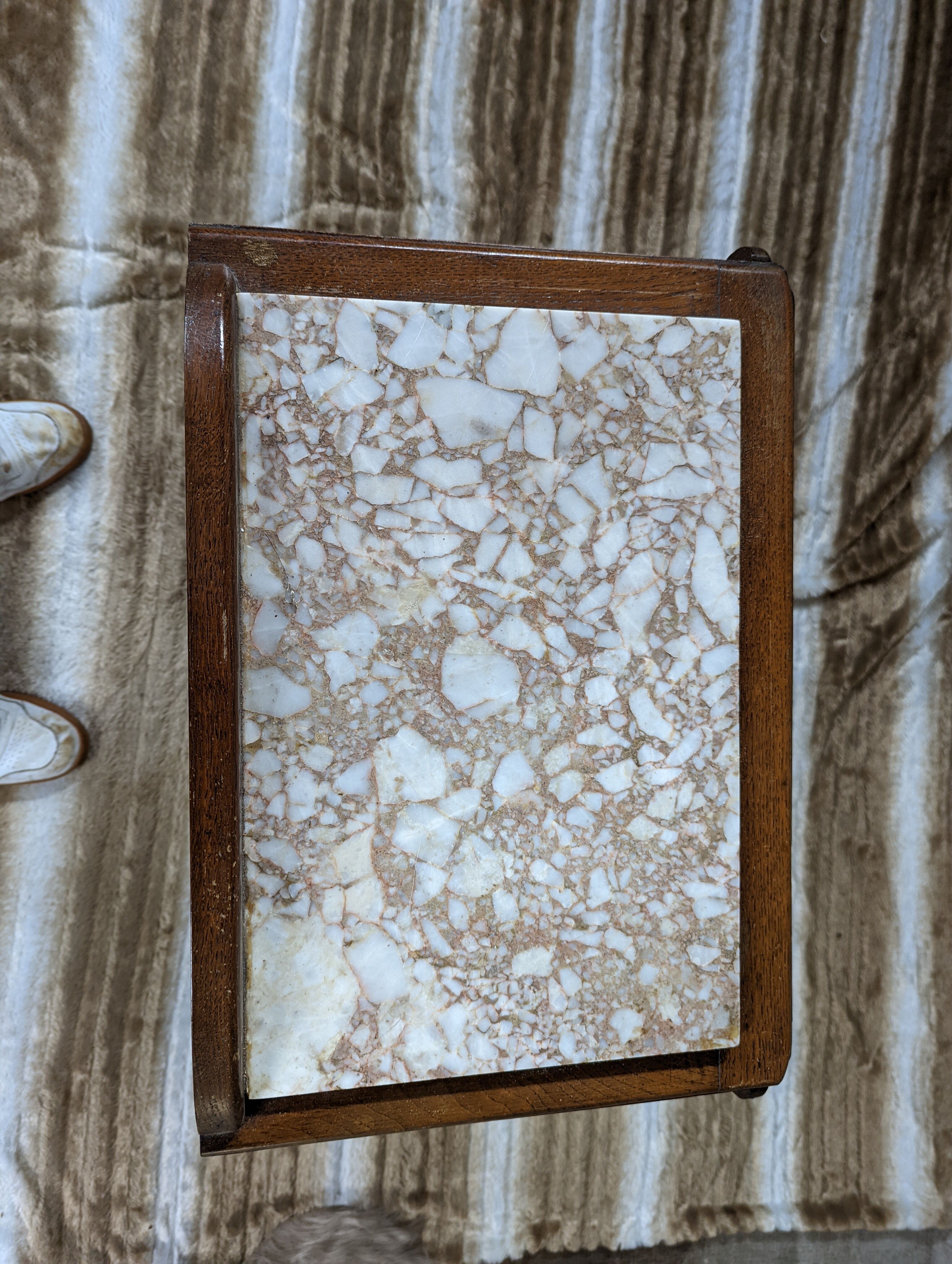 Vintage bedside table