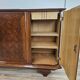Art Decò oak sideboard for dining room with marble top