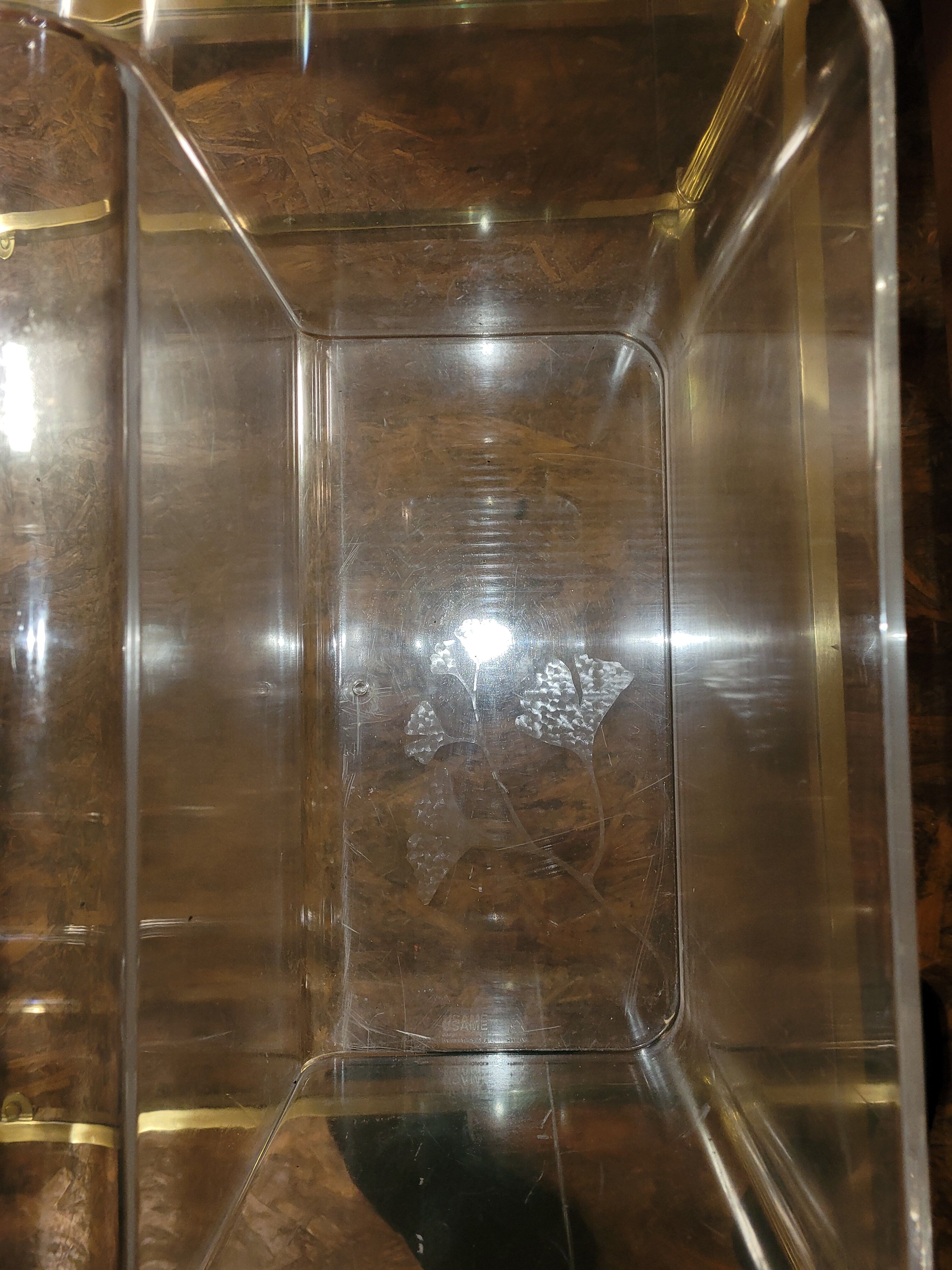 Plexiglas coffee table by Patricia Urquiola