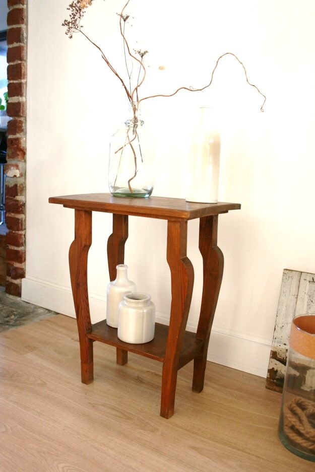 Extra furniture, wooden sofa end