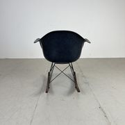 Eames Herman Miller 1950s RAR rocking chair in navy blue