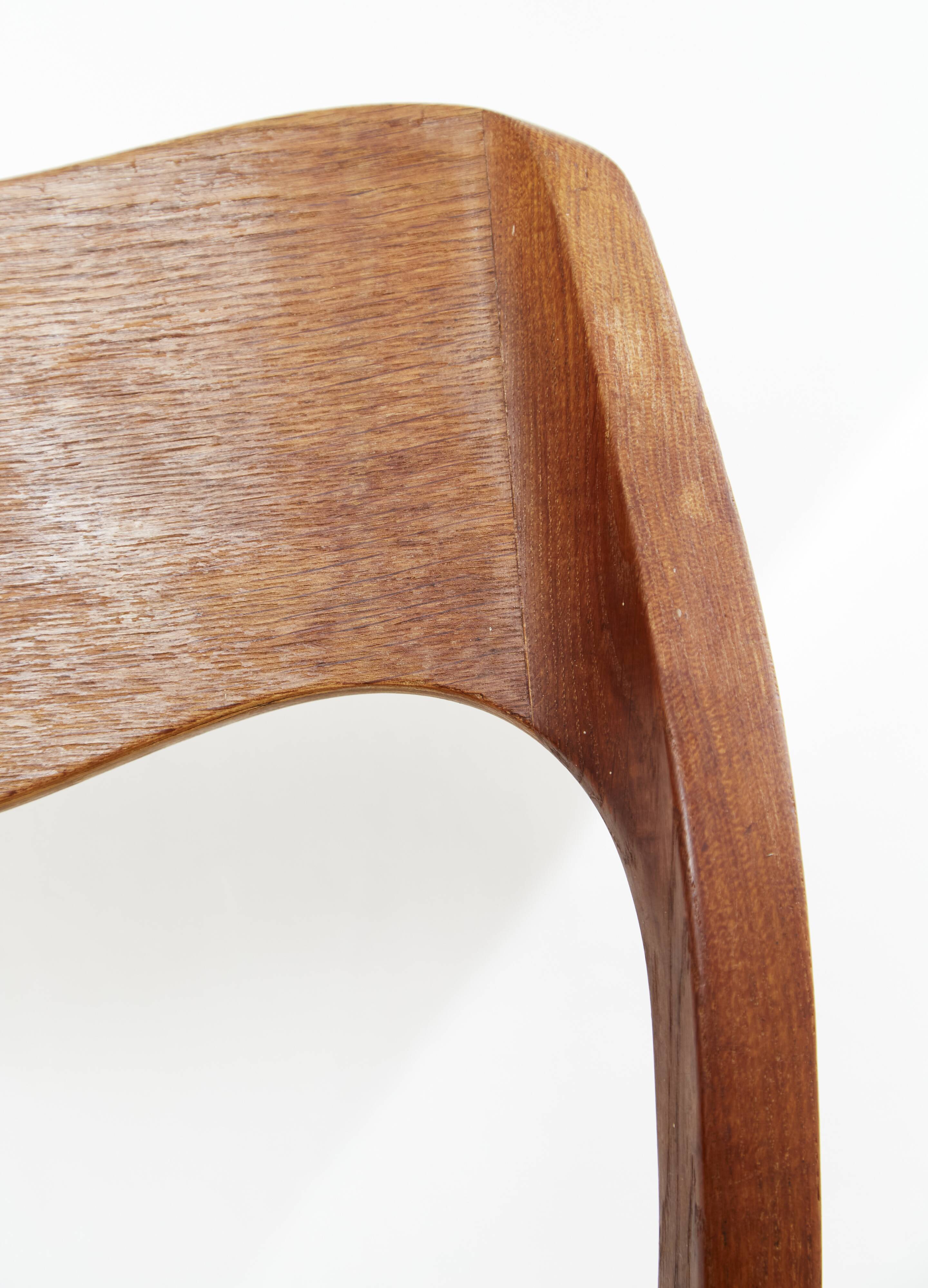 Niels O. Møller No. Dining Chairs No.71 for J. L Moller, Set of 3