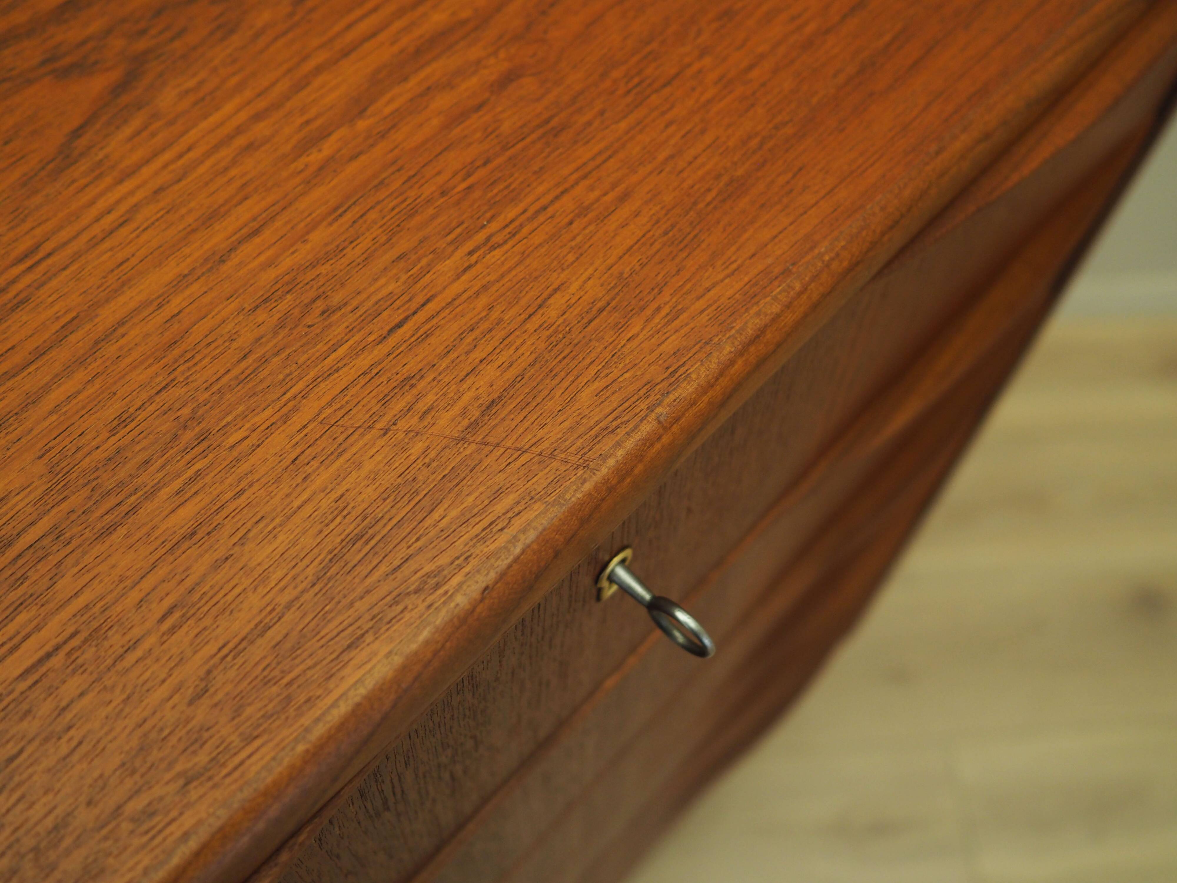 Teak chest of drawers, Danish design, 1970s, production: Denmark