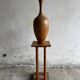 Sculptural wooden vase