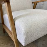 Restored vintage armchair