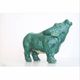 One-of-a-kind monumental pair: ultra-rare knud kyhn water buffaloes –