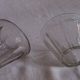 Set of 2 jars of elegant flared glass jam