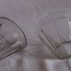 Lot de 2 pots de confiture en verre de forme élégante évasée