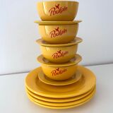 4 bowls Foal and dessert plates