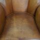 Set of 2 Sheepskin Leather Design Armchairs