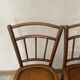 Paire de chaises bistrot
