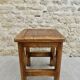 Solid wood stool