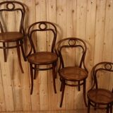 Set 4 chaises bistrot Thonet n°31