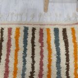 Handmade wool Berber rug 332 X 195 CM