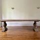 Monastery table in solid old oak – SUN 400 by 120 cm
