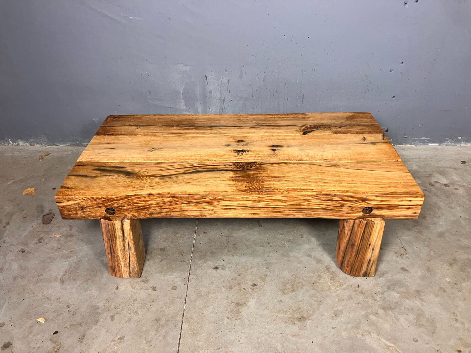 Brutalistisch Japandi Wabi Sabi coffeetable