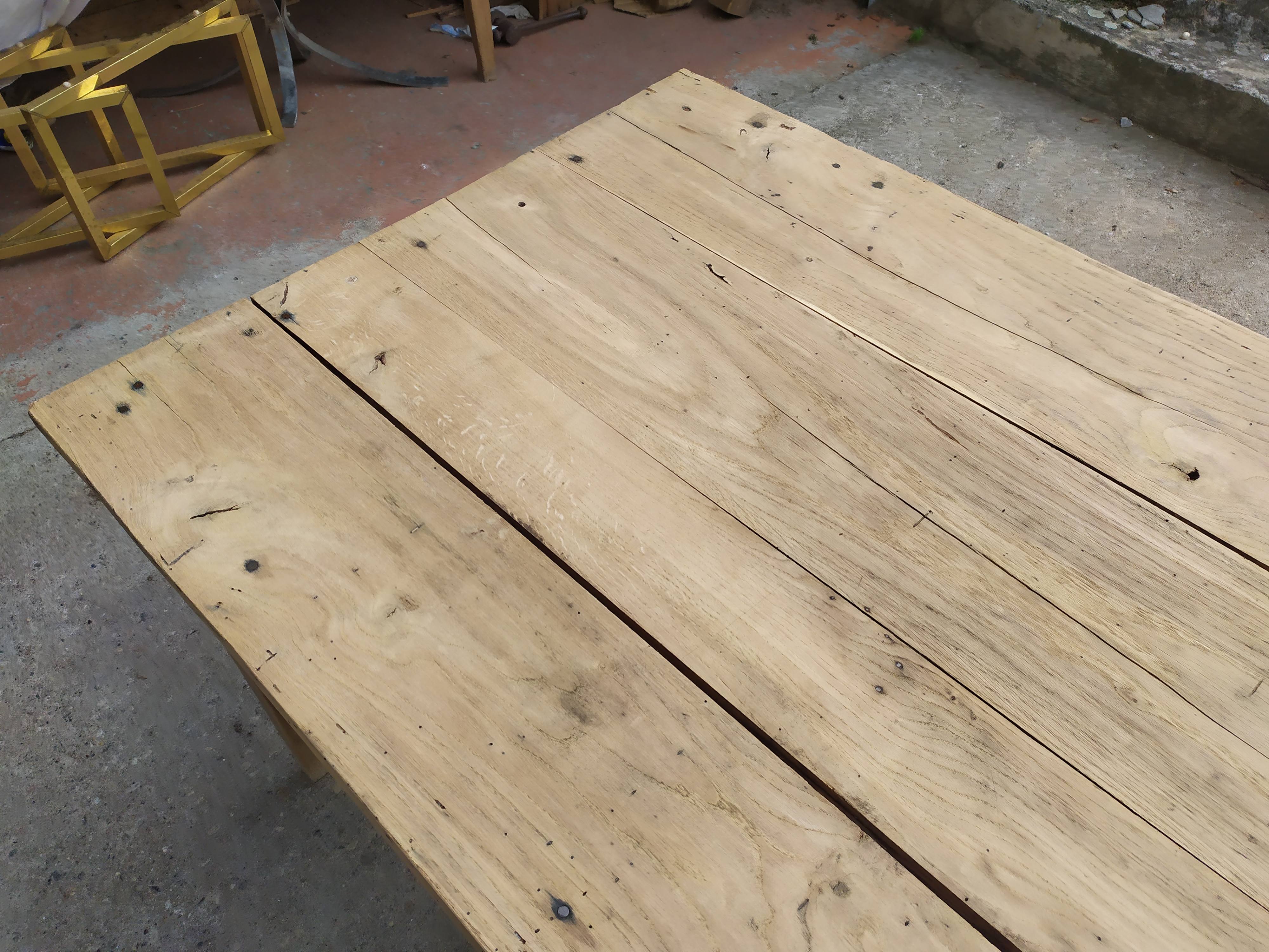 Table de ferme rallonge