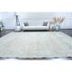 1970s Vintage Persian Handmade Wool Cotton Light Tan Area Rug 286x390