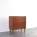 Mid-Century Danish Teak Chest of Drawers, 1960s.