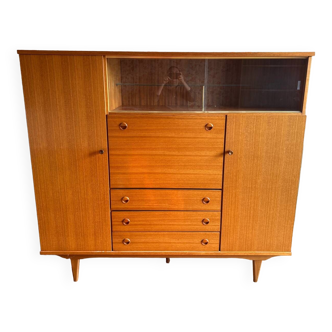 Armoire en teck style scandinave année 1960