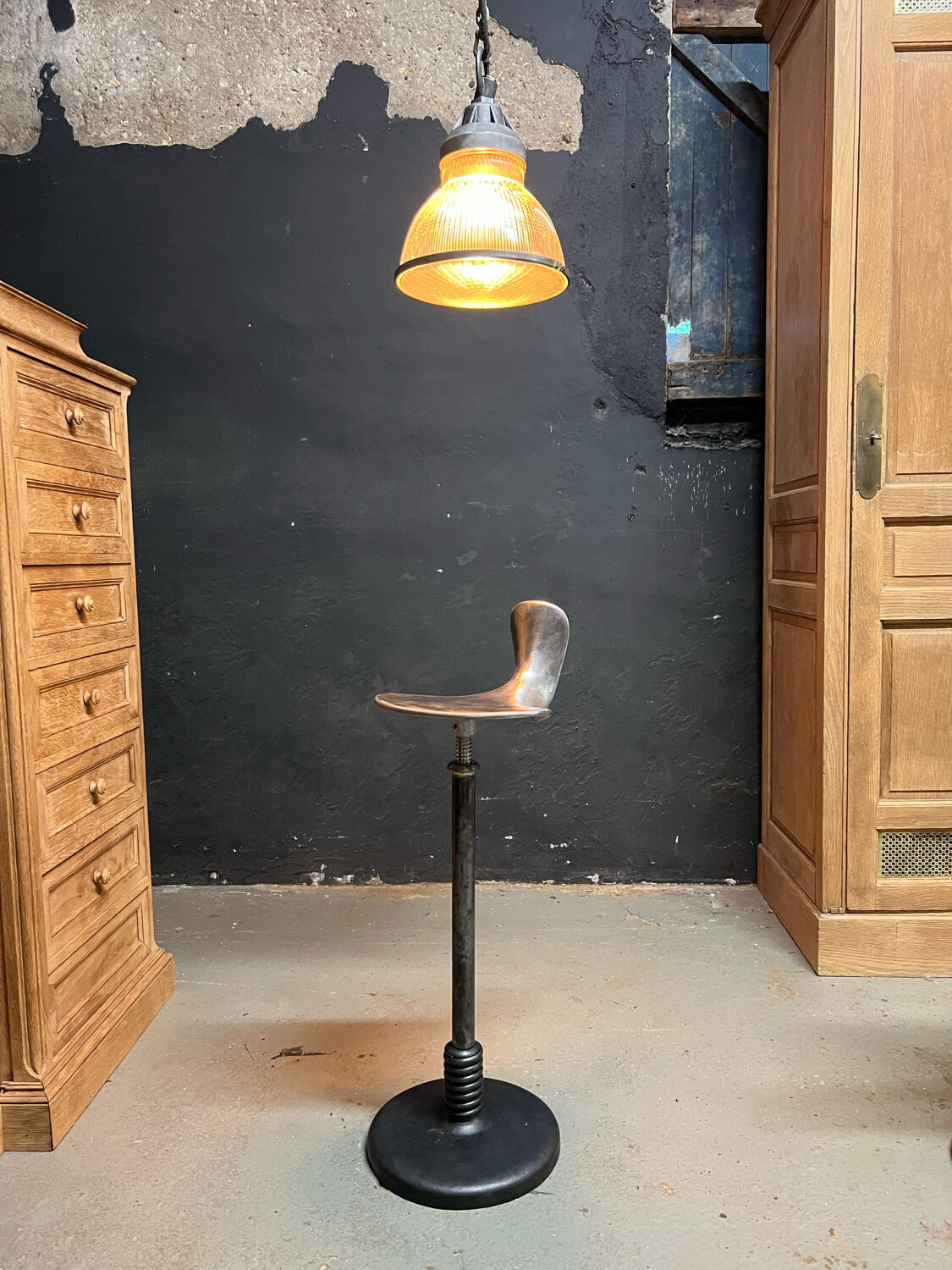 Tabouret de dentiste 1950