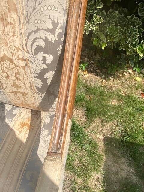 Banquette - Boudoir Sofa in Wood - Louis XVI Period