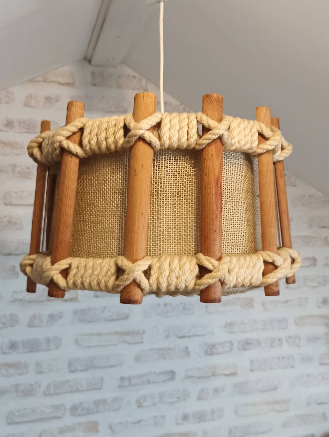 Suspension vintage scandinave