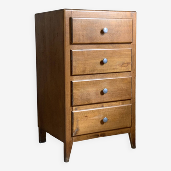 Vintage chiffonier chest of drawers 4 drawers