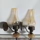 Paire d'applique murale vintage