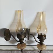 Pair of vintage wall lights