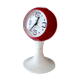 Space age table clock, vintage alarm clock tulip foot, ball clock victoria clock, 70's