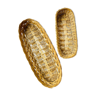 wicker bread baskets