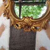 Gilded baroque mirror