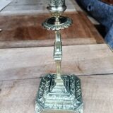 Bougeoir second Empire en bronze