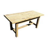 Solid oak farm table 152x72