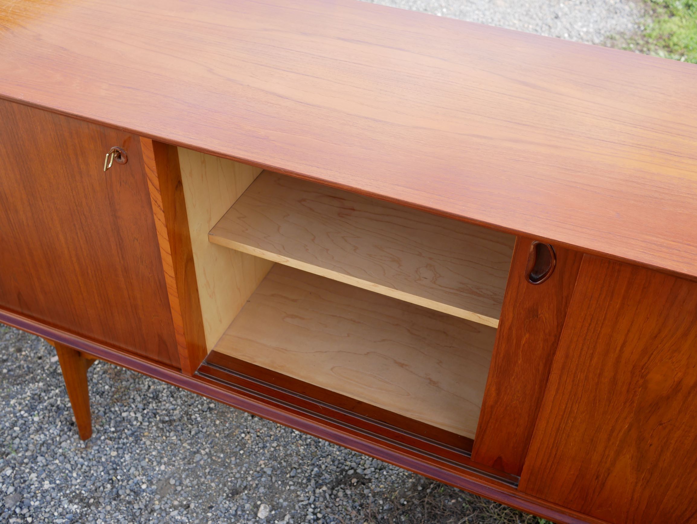 Sideboard teak by Oswald Vermaercke for V-type, 60 years