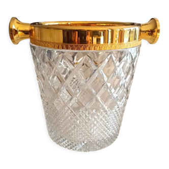 Cut crystal champagne bucket