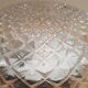 Plafonnier en verre moulé