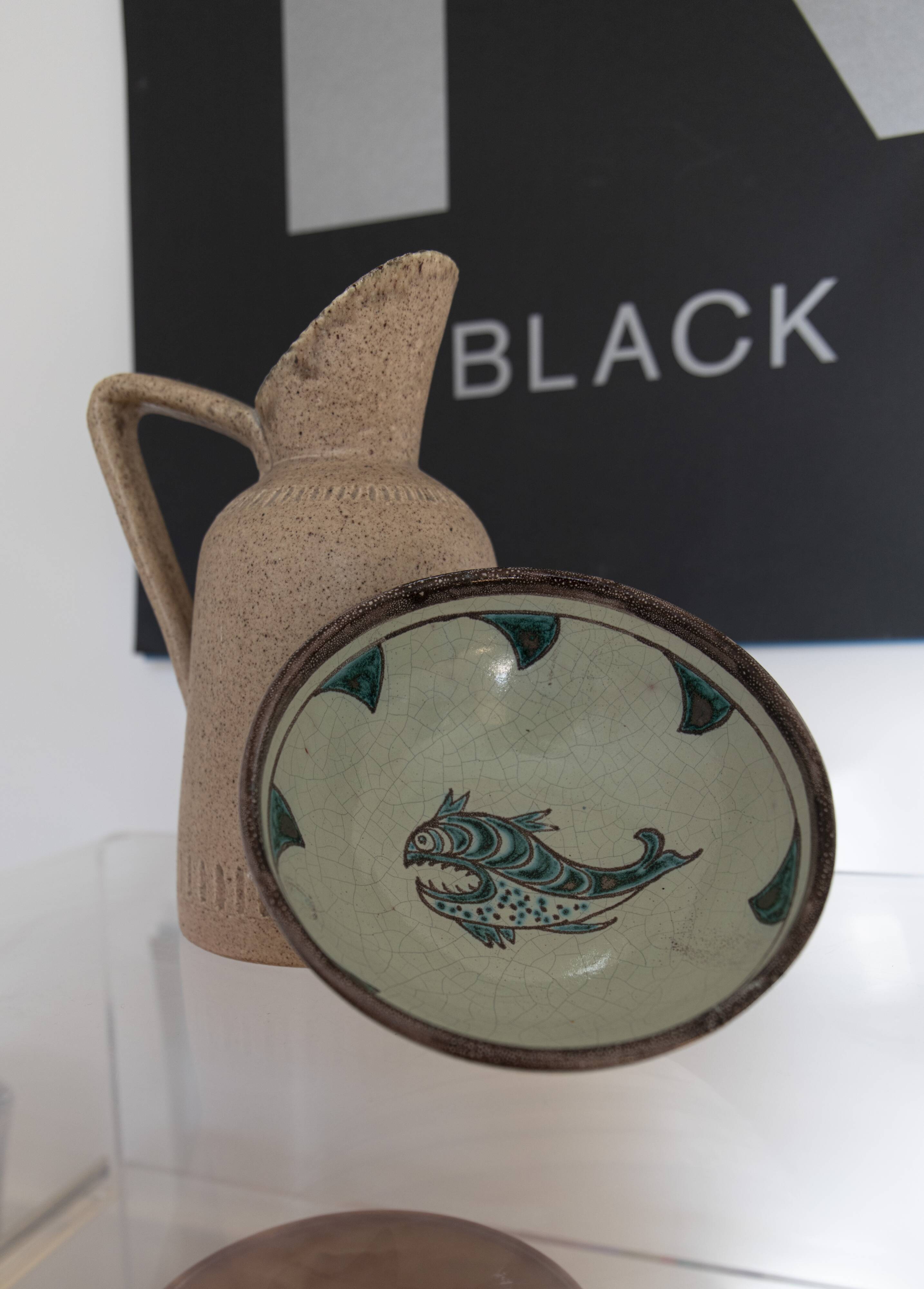 Bol au décor de poisson