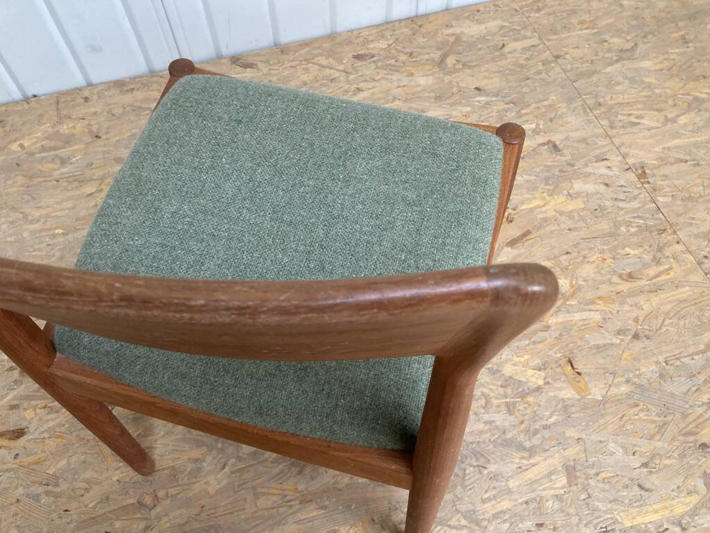 Kai Kristiansen Danish Teak Dining Chair K.S. Mobler Set of 6