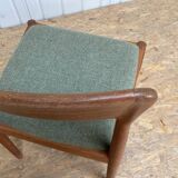 Kai Kristiansen Danish Teak Dining Chair K.S. Mobler Set of 6