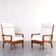 Mid-Century Danish Teak Lounge Chairs by Juul Kristensen, 1960s, Set of 2