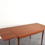 Mid-Century Danish Teak Extendable Dining Table, 1960s.